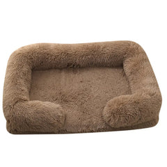 Dog Bed Dog Plush Pet Bed Winter Thickened Pad Dog Sleeping Bed Sofa
