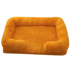 Dog Bed Dog Plush Pet Bed Winter Thickened Pad Dog Sleeping Bed Sofa