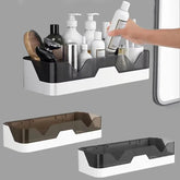 Bathroom Shelf Organizer Shower Storage Rack Black Corner Shelves Wall
