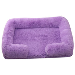 Dog Bed Dog Plush Pet Bed Winter Thickened Pad Dog Sleeping Bed Sofa