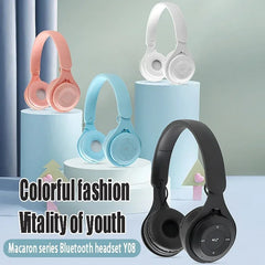 Y08 wireless Bluetooth earphones noise reduction wired Bluetooth earphones