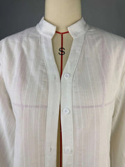 New Spring Summer Basic Tops Cotton Chic Shirt for Women