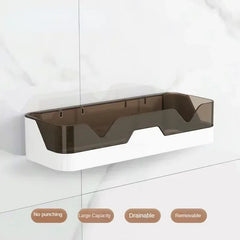 Bathroom Shelf Organizer Shower Storage Rack Black Corner Shelves Wall
