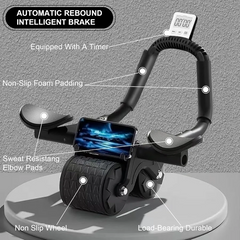 Automatic Rebound  Exercise Roller with Elbow Support