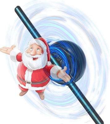 Christmas Hologram Fan