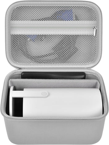 Mini Projector Case Compatible with Magcubic for Alwtniet for Limimart for Aubor for HIPPUS Portable Projector 4K 1080P Support, Storage Holder Organizer for accessories -Black