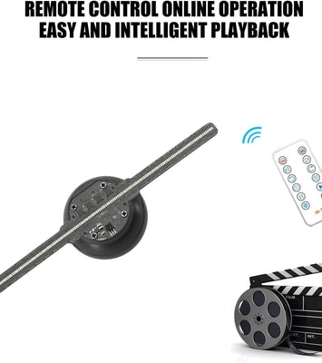 Christmas Hologram Fan