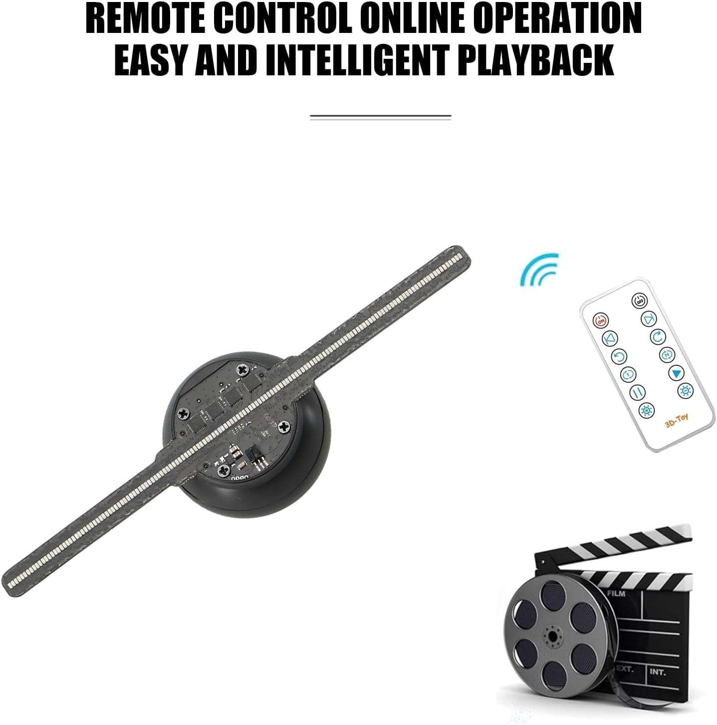 Christmas Hologram Fan