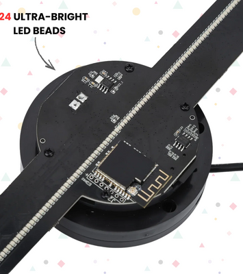 Christmas Hologram Fan