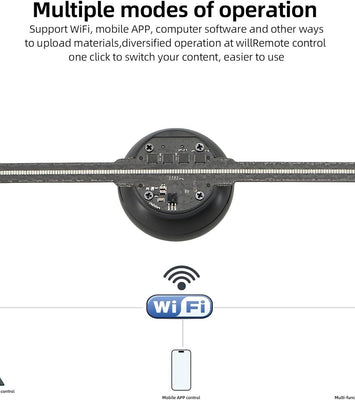 Christmas Hologram Fan