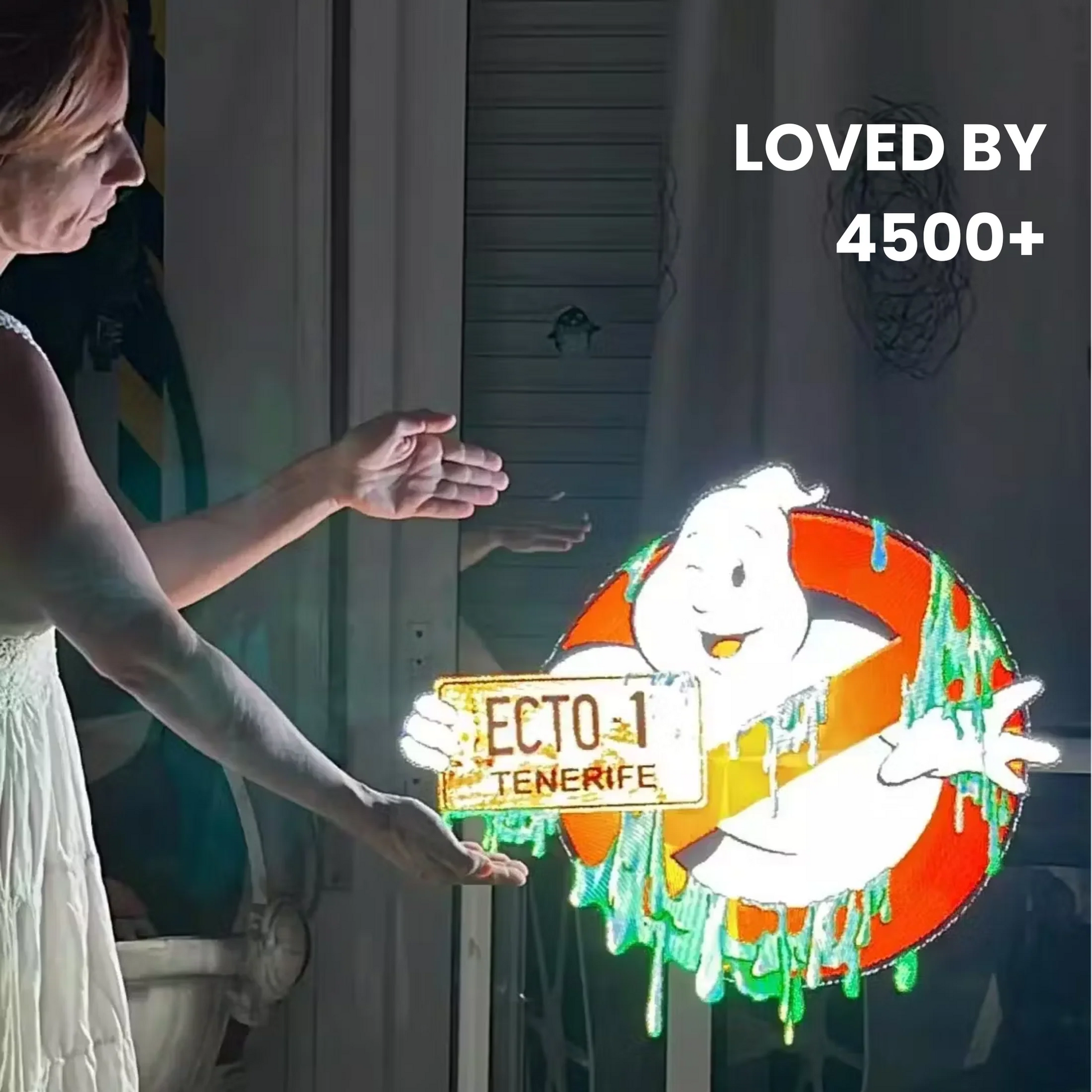 Christmas Hologram Fan