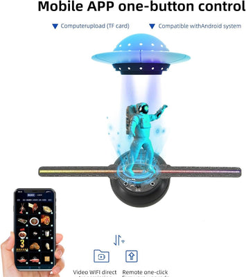 Christmas Hologram Fan