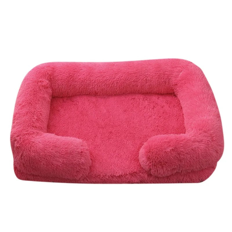 Dog Bed Dog Plush Pet Bed Winter Thickened Pad Dog Sleeping Bed Sofa