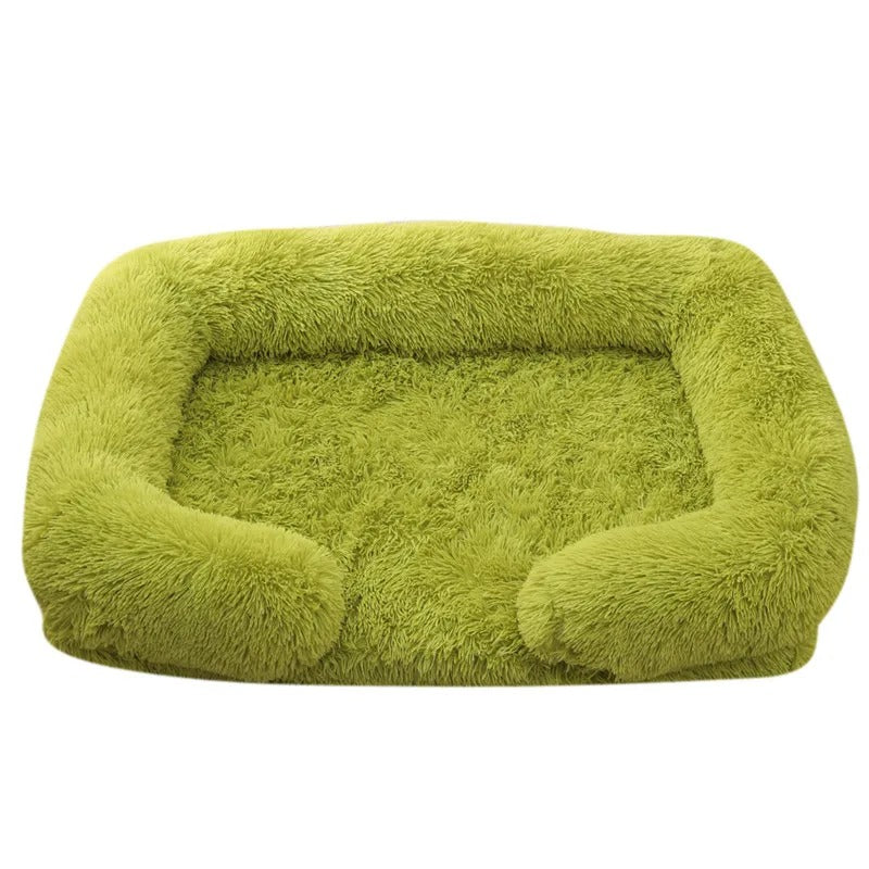 Dog Bed Dog Plush Pet Bed Winter Thickened Pad Dog Sleeping Bed Sofa