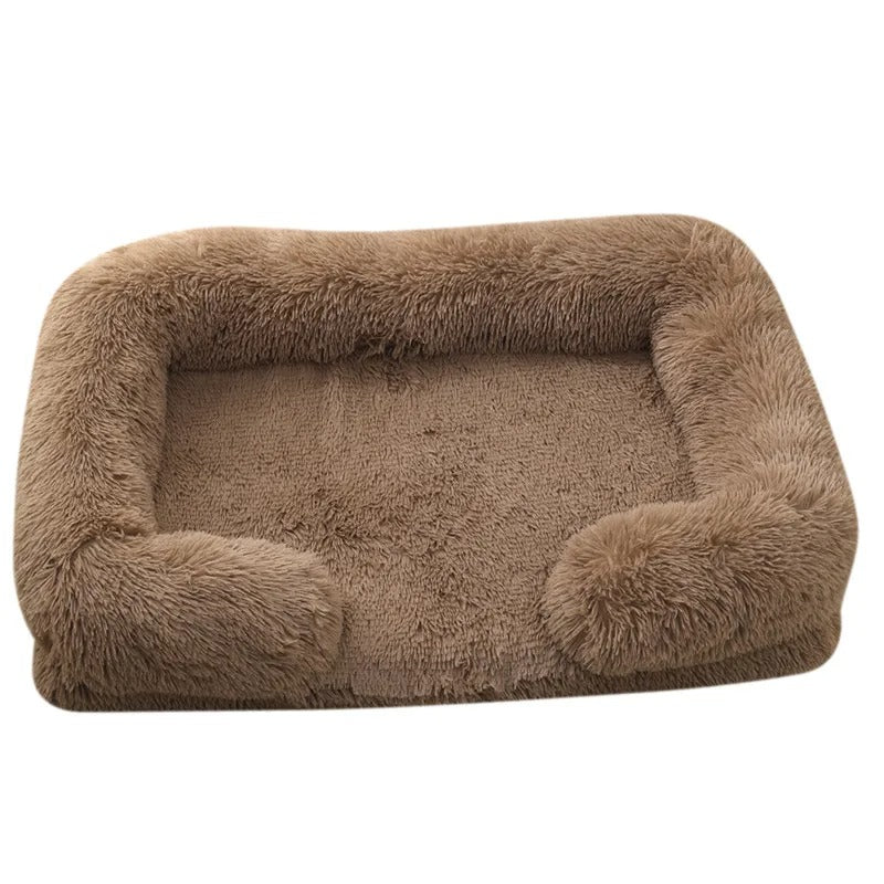 Dog Bed Dog Plush Pet Bed Winter Thickened Pad Dog Sleeping Bed Sofa