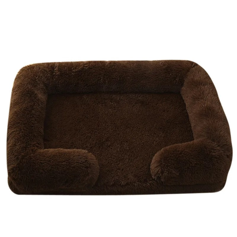 Dog Bed Dog Plush Pet Bed Winter Thickened Pad Dog Sleeping Bed Sofa