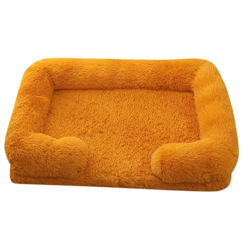 Dog Bed Dog Plush Pet Bed Winter Thickened Pad Dog Sleeping Bed Sofa