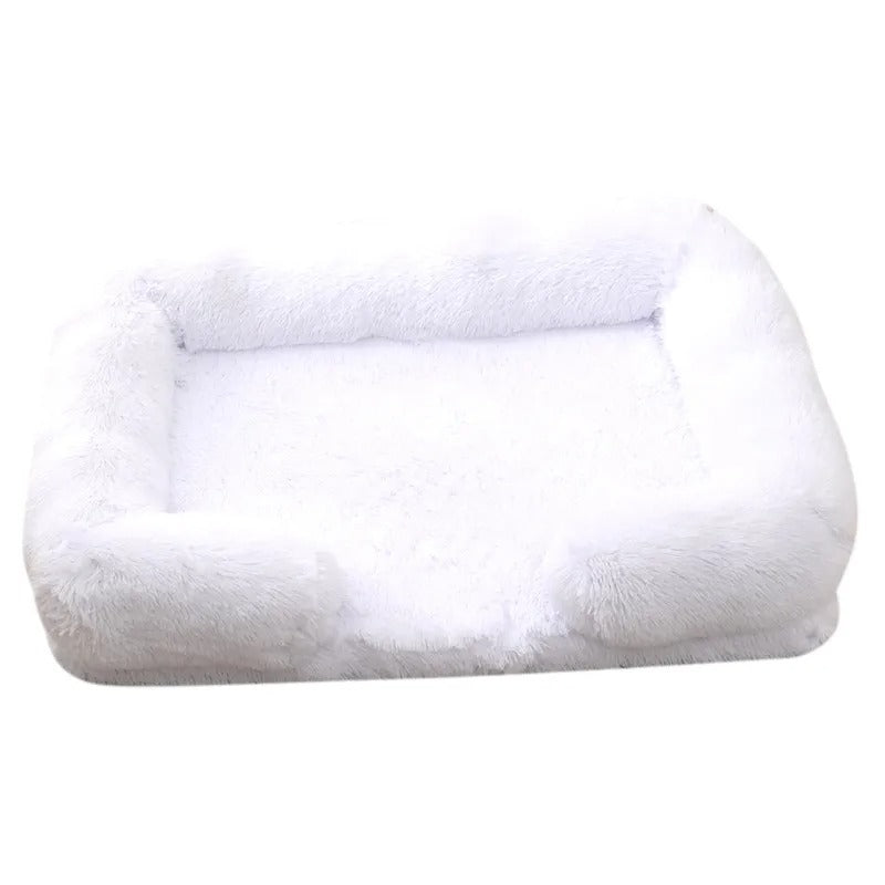 Dog Bed Dog Plush Pet Bed Winter Thickened Pad Dog Sleeping Bed Sofa