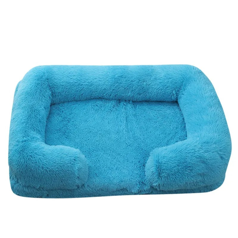 Dog Bed Dog Plush Pet Bed Winter Thickened Pad Dog Sleeping Bed Sofa