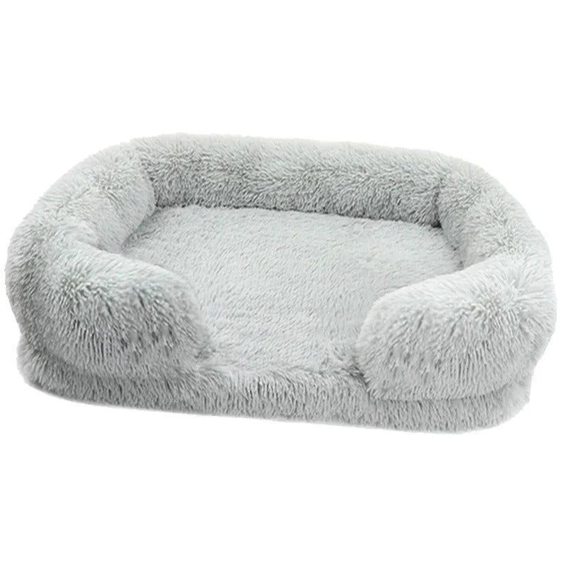 Dog Bed Dog Plush Pet Bed Winter Thickened Pad Dog Sleeping Bed Sofa