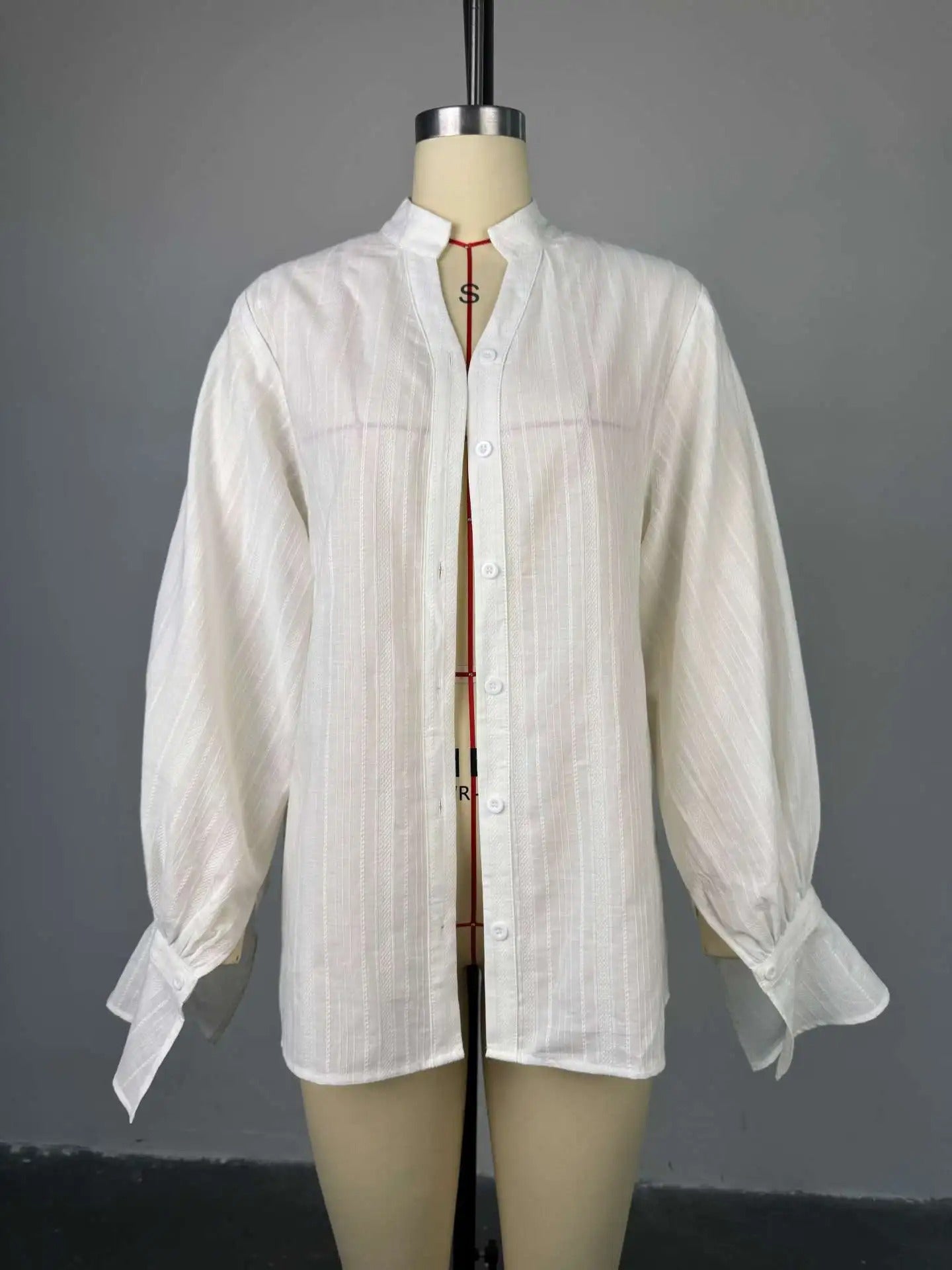 New Spring Summer Basic Tops Cotton Chic Shirt for Women