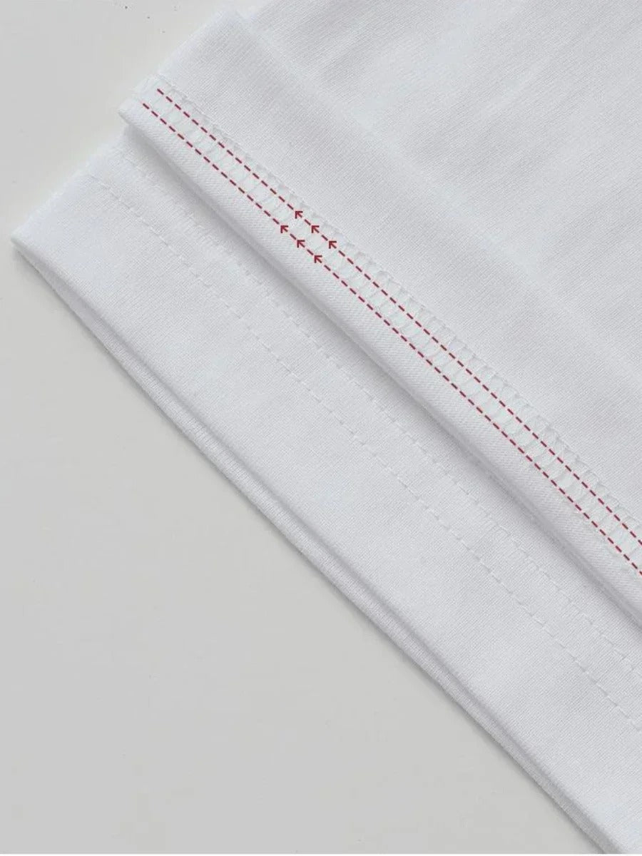 Wolfeel Summer 100% Cotton Women's T-shirt Bottoming Basic Fashionable