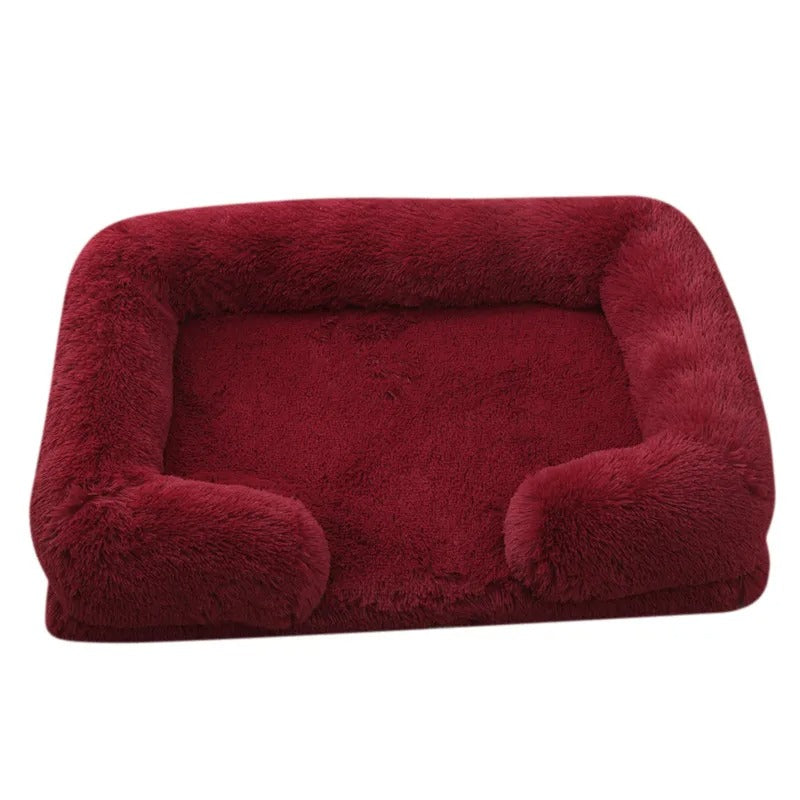 Dog Bed Dog Plush Pet Bed Winter Thickened Pad Dog Sleeping Bed Sofa