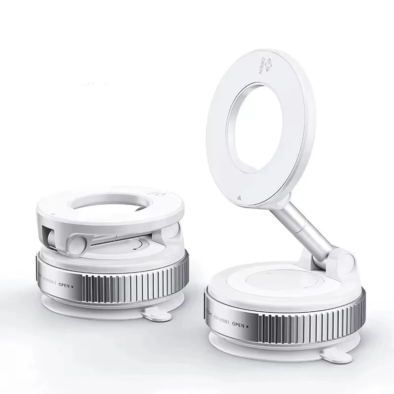 Super Strong Vacuum Magnetic Phone Holder Foldable Design 360°