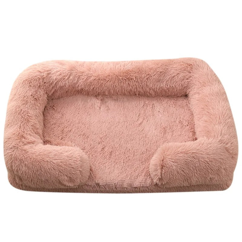 Dog Bed Dog Plush Pet Bed Winter Thickened Pad Dog Sleeping Bed Sofa