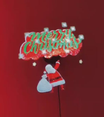 Christmas Hologram Fan