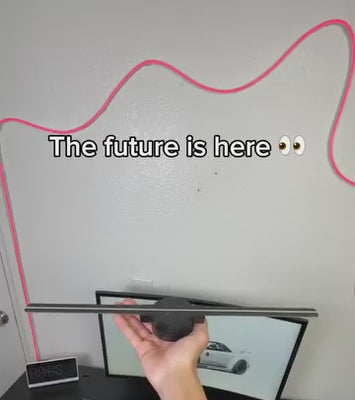 Christmas Hologram Fan